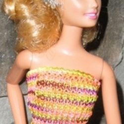 Top: Tube Long Shaped - Tropical Sunrise Multi