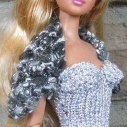 Shrug: Ribbon - Silver Fox