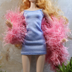 Wrap: Boa Feathery - Prettiest Pink
