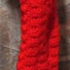 Skirt: Long Pencil - Rich Red - Image 2