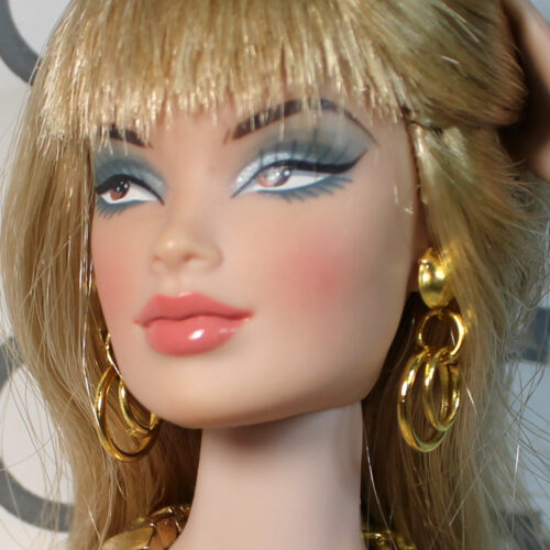 Jewelry: Earrings Metal Post Double Hoop - Gold
