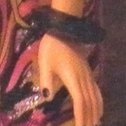 Jewelry: Bracelet Bangle - Black Plastic