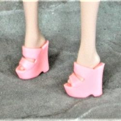 Shoes: Platform Wedge Sandals Double Front Strap - Various
