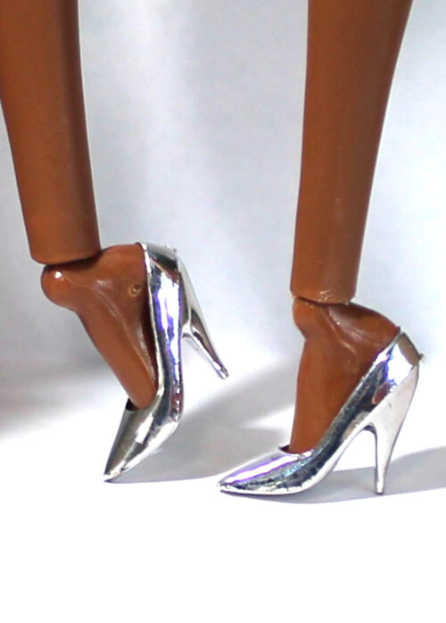 Shoes: Classic Pumps Mattel Barbie - Metallic Silver - Image 2