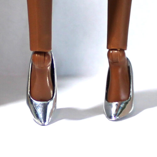 Shoes: Classic Pumps Mattel Barbie - Metallic Silver - Image 3
