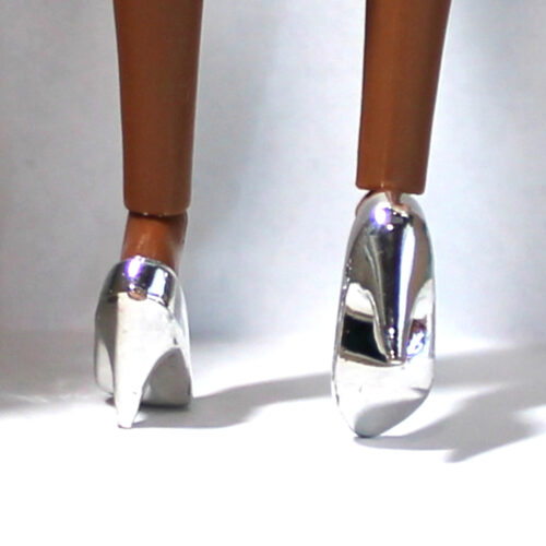 Shoes: Classic Pumps Mattel Barbie - Metallic Silver - Image 4