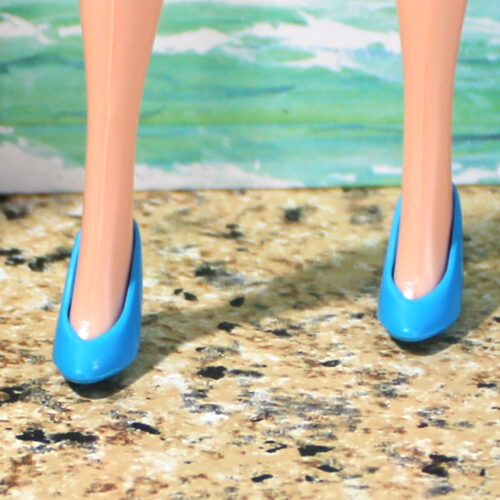 Shoes: Classic Pumps Mattel Barbie - Aqua Blue - Image 2
