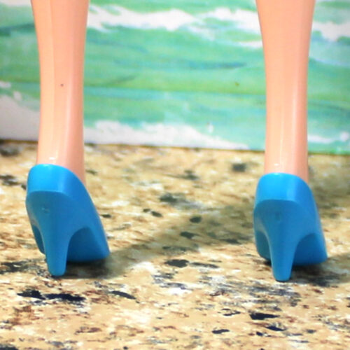 Shoes: Classic Pumps Mattel Barbie - Aqua Blue - Image 3