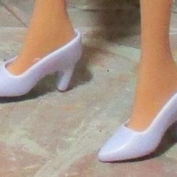 Shoes: Dressy Pumps - Pale Lavender