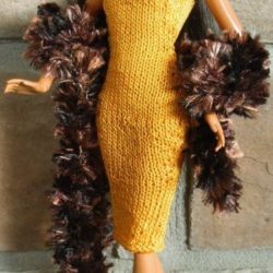Wrap: Boa Furry - Burnished Brown