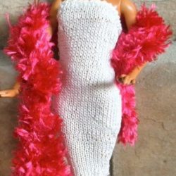 Wrap: Boa Furry - Radiant Ruby