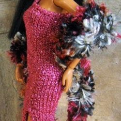 Wrap: Boa Furry "Oh Mama!" - Magenta Mix