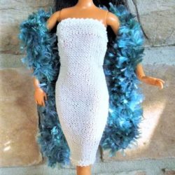 Wrap: Boa Furry - Deep Ocean Blue