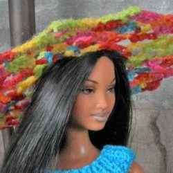 Hat: Sunhat Spiral - Neon Summer