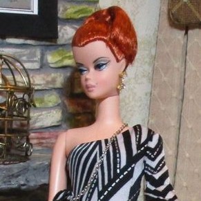 Head shot dressed Silkstone doll