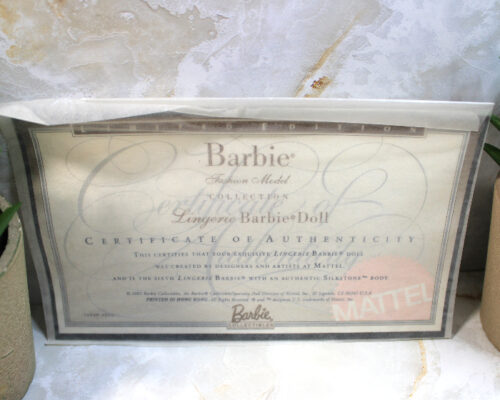Silkstone: Barbie Fashion Model Collection "Lingerie #6" Redhead /2003 56948 - (Dressed, Boxed) - Image 14