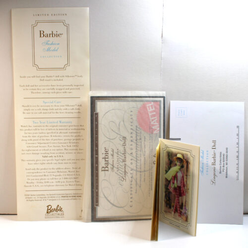 Silkstone: Barbie Fashion Model Collection "Lingerie #5" AA /2002 56120 - (Dressed, Boxed) - Image 4