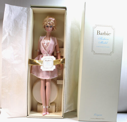 Silkstone: Barbie Fashion Model Collection "Lingerie #4" Blonde /2001 55498 - (NRFB) - Image 2