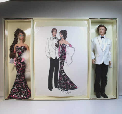 Silkstone: Barbie Fashion Model Collection BARBIE & KEN "45th Anniversary" Giftset /2003 C4656 - (NRFB) - Image 2