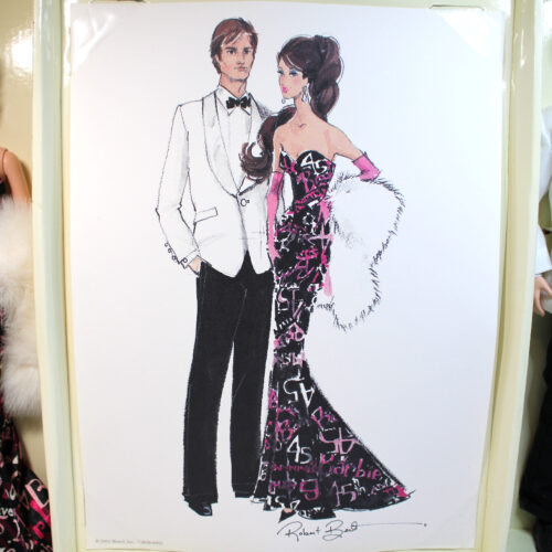 Silkstone: Barbie Fashion Model Collection BARBIE & KEN "45th Anniversary" Giftset /2003 C4656 - (NRFB) - Image 5