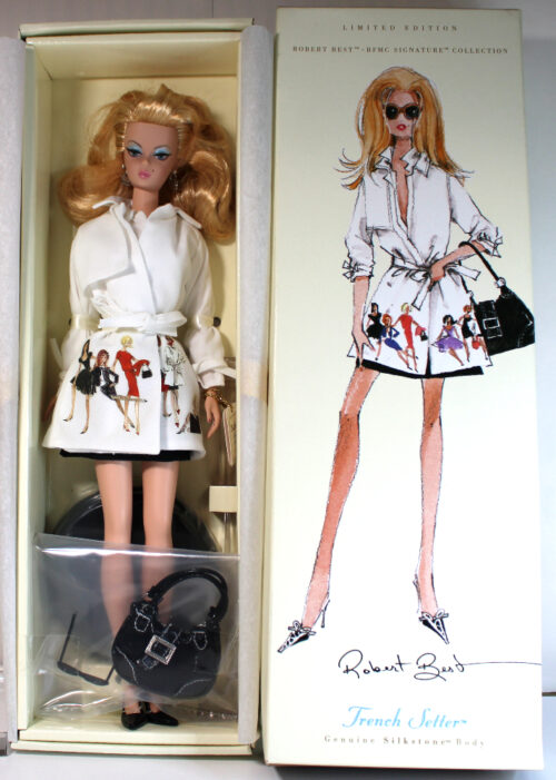 Silkstone: Barbie Fashion Model Collection "Trench Setter" /2003 B3442 - (NRFB) - Image 4