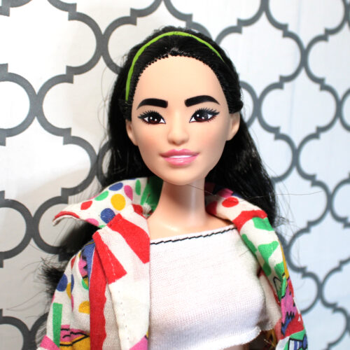 Barbie: Made-to-Move Tennis Player /2024 HKT73 - (Dressed, Rebodied Diversity Fashionista Curvy)