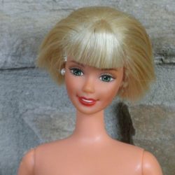 Closeup Barbie nude