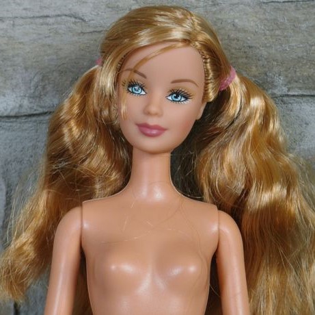 Closeup nude Barbie