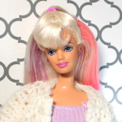 Barbie: Happenin' Hair /1998 22882 - (Dressed, Restyled, Jointed Flat Foot)