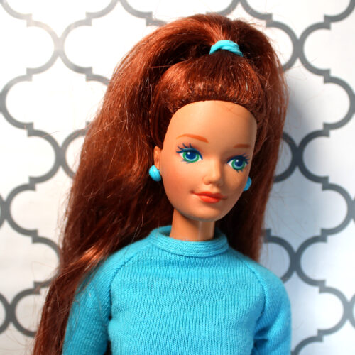 Midge: Redhead Superstar Diva Face - (Dressed, Restyled, Jointed Flat Foot) [FREE]