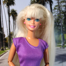 Barbie: Superstar Platinum Blonde Long - (Dressed, Restyled, Jointed Flat Foot)