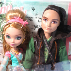 Ever After High: G1 Ashlynn Ella & Hunter Huntsman 2-Doll Set /2013 BBD48 - (NRFB)