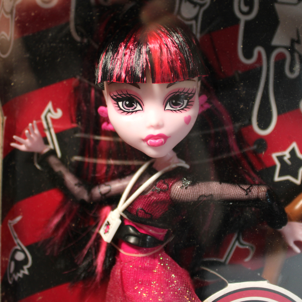 Monster High: G1 2-Doll Set "Music Festival" Draculaura & Clawd Wolf /2013 BBR83 - (NRFB) - Image 3
