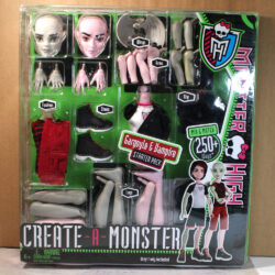 Monster High: G1 2-Doll Create-a-Monster Kit "Gargoyle & Vampire" (Male Dolls) /2011 Asst Y6608/X3725 - (NRFB #1)