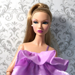 Poppy Parker: Premiere Convention "Poppy's Makeup Makeover" Workshop /2013 PP058 & Prismatica Collection Hollis Hughes "Three of Hearts" Dress /2024 88079 - (Redressed, Modified)