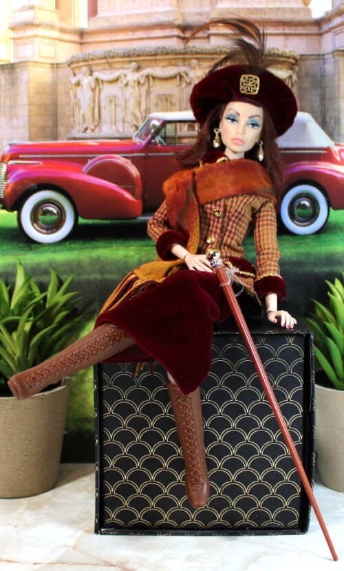 Monogram : "Inspiration" Auburn /2012 93028 & Outfit Barbie City Seasons "Autumn in Paris" /1998 19367 - (Redressed, Restyled) - Image 6
