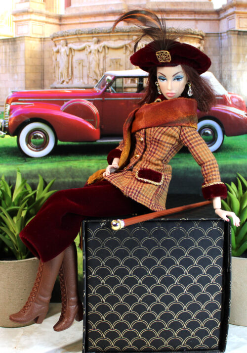 Monogram : "Inspiration" Auburn /2012 93028 & Outfit Barbie City Seasons "Autumn in Paris" /1998 19367 - (Redressed, Restyled) - Image 7