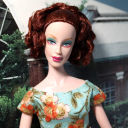 Joe Tai: Ingrid Auburn Curly Updo /~2008 - (Dressed)