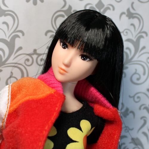 Obitsu: Soft Torso Black Hair - (Dressed)