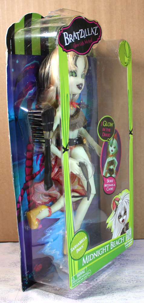 MGA: Bratzillaz Sashabella Paws "Midnight Beach" /2013 519232 - (NRFB) - Image 4