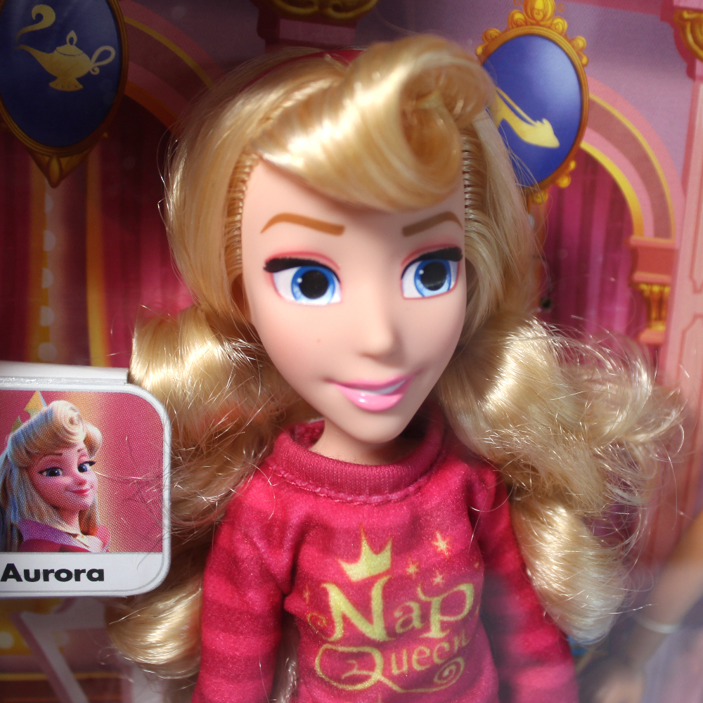 Disney/Hasbro: Princess 2-Doll-Set Aurora & Jasmine Comfy Princesses "Ralph Breaks the Internet" /2018 E7416-E7356 - (NRFB) - Image 3