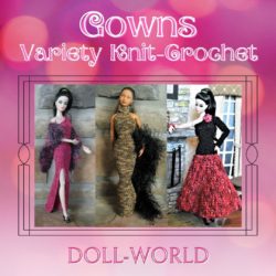 Variety Knit-Crochet Gowns