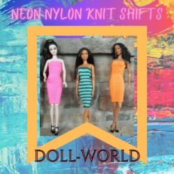 Neon Nylon Knit Shifts